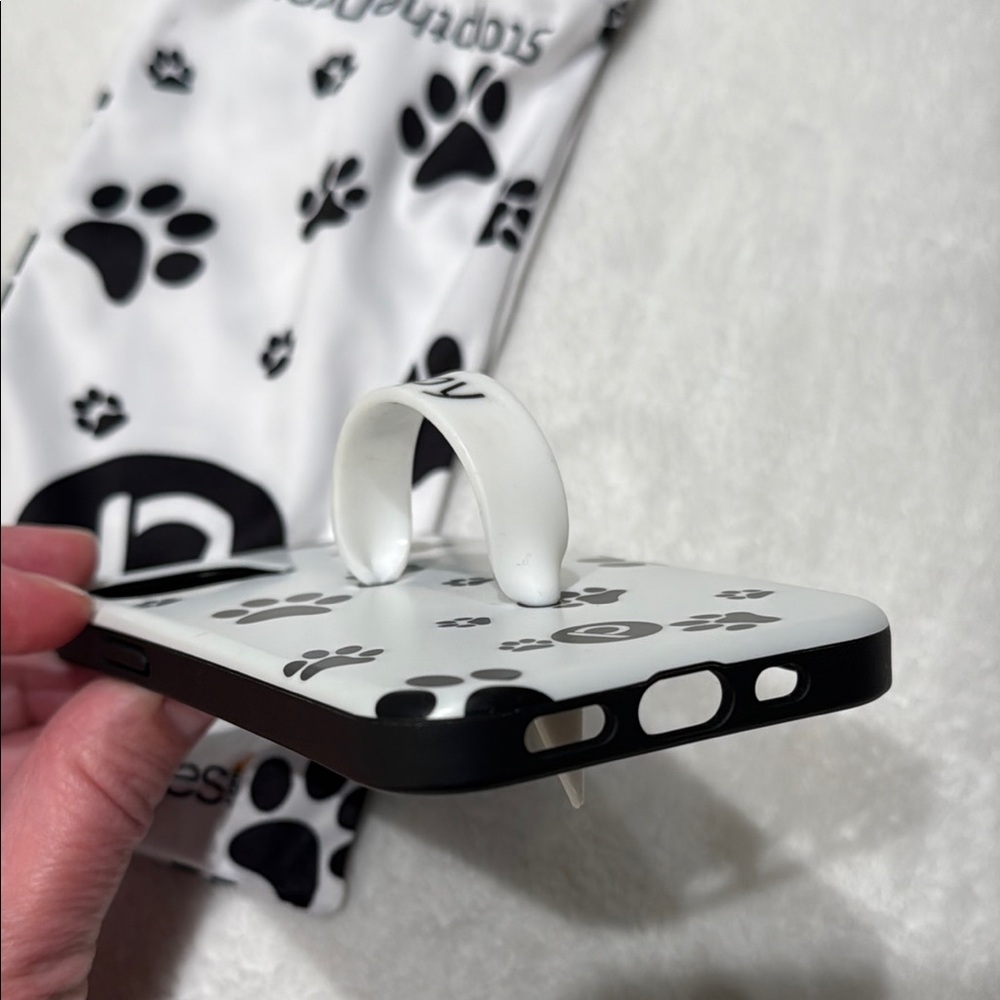 iPhone 12 Mini Loopy Pawprint Phone Case - Picture 6 of 7